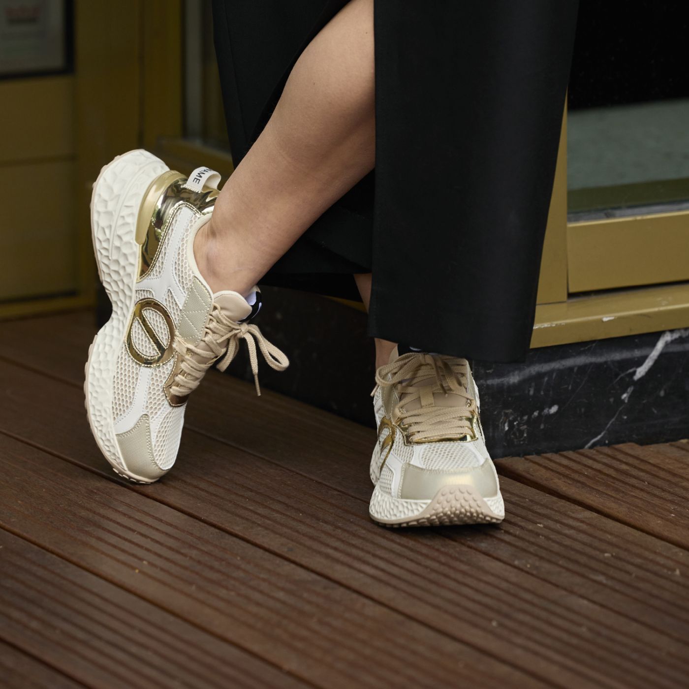 CARTER 2.0 RUNNER W - L.MESH/METAL - BEIGE/OR